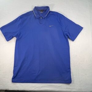Tiger Woods Collection golf shirt blue size XL
